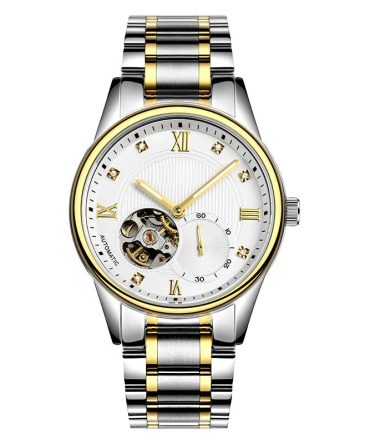 Luxury Business Stainless Steel Waterproof Wristwatches Automatic Movement Mechanical Watches